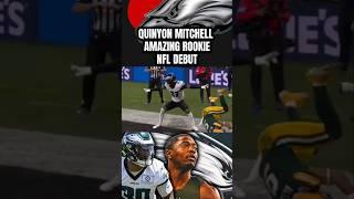 Quinyon Mitchell ROOKIE NFL Debut "SHOCKS" Green Bay Packers