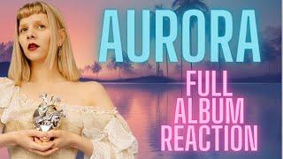 PRO SINGER'S first REACTION to AURORA - FULL NEW ALBUM