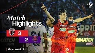 Match Highlights | NorthEast United FC 3-2 Odisha FC | MW 7 | ISL 2024-25