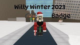 Roblox Skibid Toilet Morphs How to get Willy Winter 2023 Badge