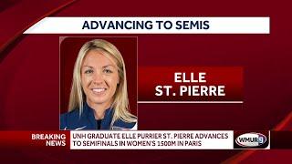 UNH graduate Elle Purrier St. Pierre advances to semifinals in women's 1500M in Paris