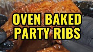 How to make Party Ribs in the oven! Party Ribs Recipe!