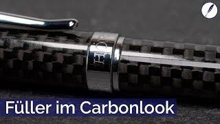 Hörner One - Füller und Rollerball im Carbonlook