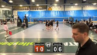 Leaside Flash vs. Storm Fire - set 1
