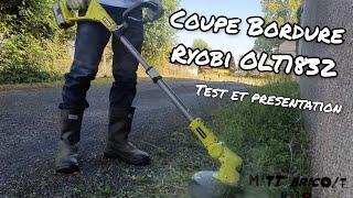 [RYOBI] COUPE BORDURE OLT1832 - test et présentation