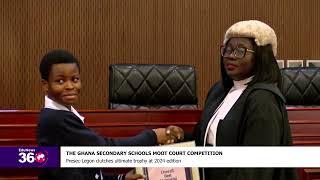 News In Focus - Presec-Legon clutches ultimate trophy at 2024 edition of the Moot Court competition