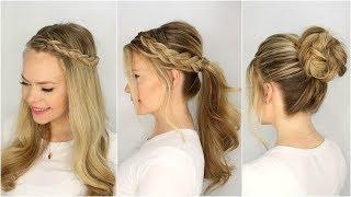 Beautiful Waterfall With Headband Hairstyle | Fashion Central