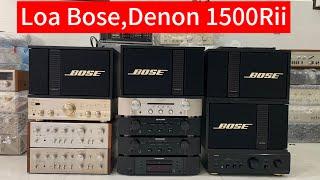 ĐÃ BÁN HẾT. Ngày 4/7 Loa Bose, Âm ly đẹp, Denon 1500Rii. Zalo em Vũ 0352.876.319