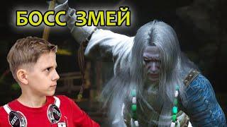 WUKONG сражается с ЗМЕЕ БОССОМ - Прохождение игры  Black Myth Wukong ◉ Часть 4