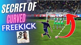 How to Score CURVED FREEKICK Easily in FC Mobile