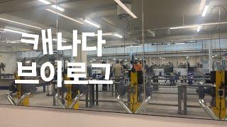 [4k]  캐나다 유학생 브이로그(개강 | 과제 | 코업잡구하기 | 잡페어)