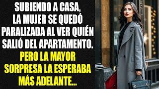 Subiendo a casa, la mujer se quedó paralizada al ver quién salió del apartamento. Pero la mayor...