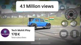 Dollar SongModified Mahindra blue Thar ||Indian Car Simulator 3D|| Play For Android Phone Part 4