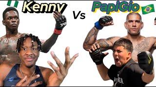 PapiGio x KennyOkoyeMMA (Pereira x Adesanya) (UFC 308) | LIVESTREAM