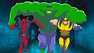 Deadpool & Wolverine Vs. The Hulk | Hulk vs. Wolverine