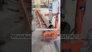 CNC steel pipe cutting machine can set cutting shape