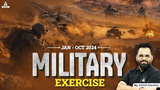 Important Military Exercise 2024 | Mitra Shakti, Corpat, Vajra Prahar, Simbex | By Ashish Gautam