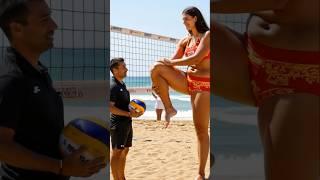 Which country has the tallest female volleyball players？#tallwoman #tallgirlfriend #volleyball