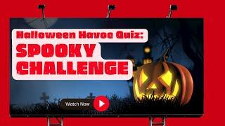 Can You Survive the Terrifying Halloween Quiz Challenge? Test Your Spooky IQ!