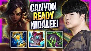 CANYON IS READY TO PLAY NIDALEE! - GEN Canyon Plays Nidalee JUNGLE vs Lee Sin! | Season 2024