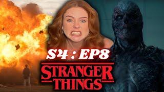 Stranger Things 4x8 FIRST TIME REACTION!! *PAPA*