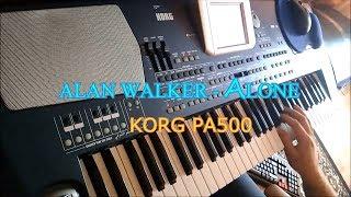 Alan Walker - Alone KORG PA500 Демонстрация стиля DANCE