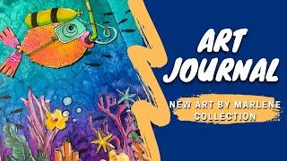 art journal  - NEW Art By Marlene collection !