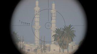 Hunting the sniper at mosque tower with ATGM (SQUAD)