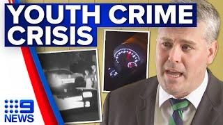 Fed up Police Minister on Queensland’s youth crime crisis | 9 News Australia