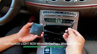 CarPlayBOX OEM wired CarPlay to wireless CarPlay+wireless AirPlay video projection USB Adaptor