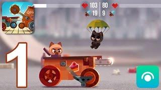 CATS: Crash Arena Turbo Stars - Gameplay Walkthrough Part 1 - Stages 1-2 (iOS, Android)