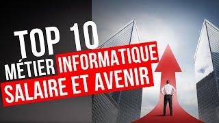 Les 10 métiers de l'informatique les plus demandés en 2025 : salaires et perspectives d'avenir