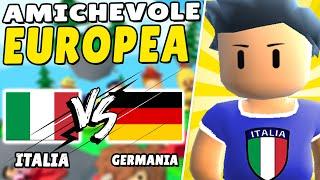 ITALIA vs GERMANIA - AMICHEVOLE EUROPEA su STUMBLE GUYS