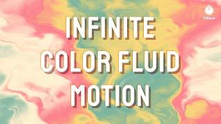 Colors Infinite Motion - HD Colorful Abstract Background - Beautiful Video Backdrop - 1Hour