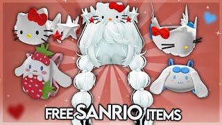 HURRY! GET NEW REAL FREE SANRIO ITEMS  / FREE HAIR / FREE LIMITEDS /