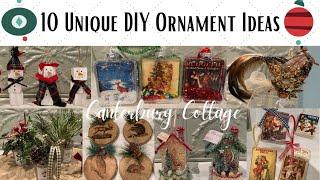 10 SUPER CUTE DIY CHRISTMAS ORNAMENTS TO TRY THIS YEAR!