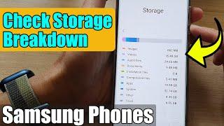 How to Check the Storage Breakdown On Samsung Galaxy Phones