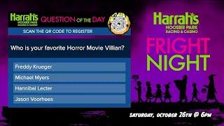 WRTV Indianapolis: Harrah's Hoosier Park Fright Night Contest (Interactive Commercial)