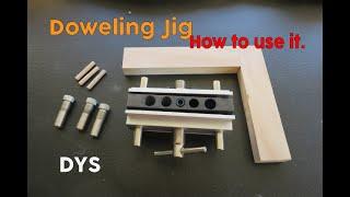 Doweling Jig - How to use it.