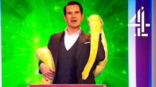 Giant Snake Freaks Out Jimmy Carr, Noel Fielding & Richard Ayoade | Big Fat Quiz Of Everything 2017