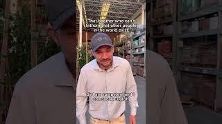 That boomer who can’t fathom that other people in the world exist (goes to Home Depot)