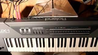 Roland JX-1 video demo - part 1 of 4