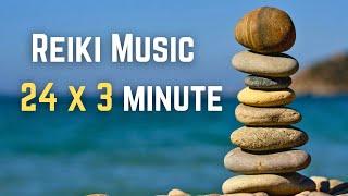 Reiki Healing 24 x 3 Minute Bell Tibetan Bell ~ Healing Music