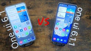 One Ui 6.1.1 Vs One Ui 6.1 Animation Battle!