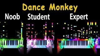 5 Levels of Dance Monkey: From Noob to Expert (Piano)