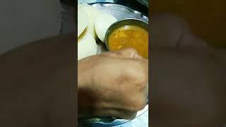 south indian dinner idli sambhar #food #tasteofindia #indianfood #southindianfood ️