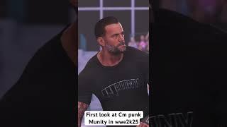 First look at Cm punk munity in wwe2k25