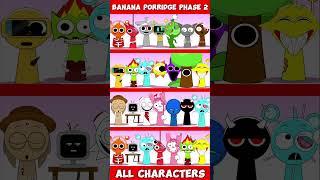 Incredibox Sprunki Banana Porridge Edition Phase 2 All Characters