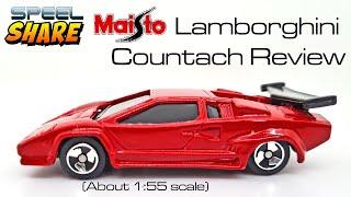 Maisto Lamborghini Countach Review 1:64 Scale