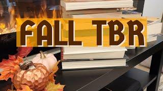 Fall TBR! I have lofty goals friends.